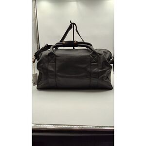 Quince Men Unisex Nappa Leather Duffle Bag Black Bags One Size